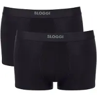 Sloggi Boxershorts 'EVER Ease' donkergrijs / zwart