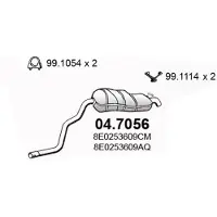 ASSO 04.7056 Einddemper