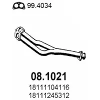 ASSO 08.1021 Voorpijp