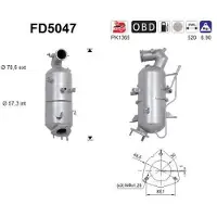As FD5047 Roetfilter (DPF)
