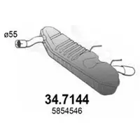 ASSO 34.7144 Einddemper