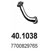 ASSO 40.1038 Voorpijp