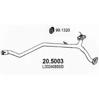 ASSO 20.5003 Voorpijp