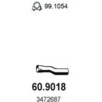 ASSO 60.9018 Voorpijp