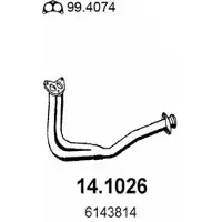 ASSO 14.1026 Voorpijp