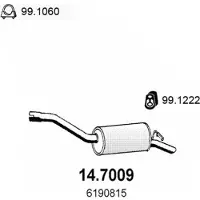 ASSO 14.7009 Einddemper
