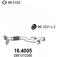 ASSO 16.4005 Voorpijp