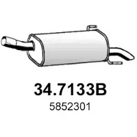 ASSO 34.7133B Einddemper