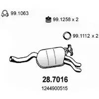 ASSO 28.7016 Einddemper