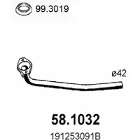 ASSO 58.1032 Voorpijp