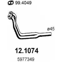 ASSO 12.1074 Voorpijp