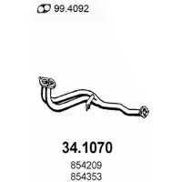 ASSO 34.1070 Voorpijp