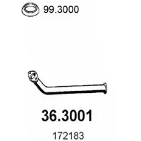 ASSO 36.3001 Voorpijp