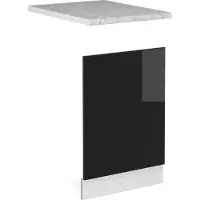 Vicco R-Line Frontpaneel – 45 cm, WB Marmer Zwart hoogglans