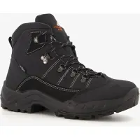 Mountain Peak leren dames wandelschoenen zwart maat 36