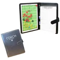 Softee Match Coach Board Football Zwart 49.5 x 24.5 cm