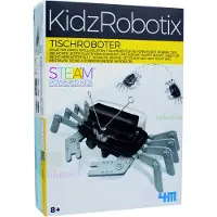 4M Wetenschap En Spel - Maak Je Eigen Tafelblad Robot - Bouwpakket - Kidzrobotix - 8 Jaar