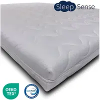 Sleep sense topper - topdekmatras - topmatras - Hybrid Koudschuim HR50 - 70x200 - circa 7 cm dik - Anti Allergisch - Premium afritsbare hoes - 100% veilig
