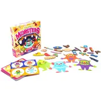 Geronimo Games Costu' Monsters - - Blue Orange - Kinderspel - Observatie - Snelheid - Vanaf 4 jaar oud - Van 2 tot 4 spelers