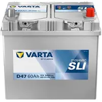 Varta Dynamic SLI D47 / 560 410 054 accu (12V 60Ah, 540A)