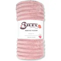 Cotton World Zachte Pluche Deken 160x200 cm Roze - Comfortabel & Stijlvol