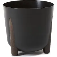 Frida Eco Recycled Pot - Ø18.3cm, Zwart - Stijlvol & Duurzaam