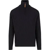 INDICODE JEANS Trui 'Rufus' zwart