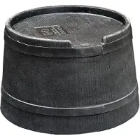 Roto - Regenton Voet - 50 + 80 liter - Zwart