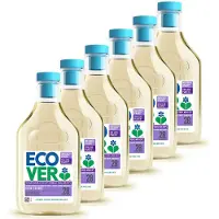 Ecover 6x Geconcentreerd Vloeibaar Wasmiddel Color Appelbloesem & Freesia 28 Wasbeurten 1 Liter
