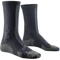 X-socks TrailRun Discover Crew Socks Black/Dark Grey || Maat: 39-41
