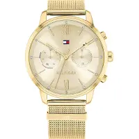 Tommy Hilfiger Blake Dames Gouden Horloge 1782302