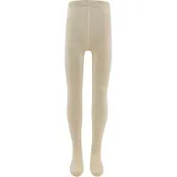 Ewers Maillot Kindermaat - Fijne Rib en Goudkleurig Metaaldraad LUREX - Ivoorkleur/Ecru-152/164
