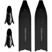 C4 Freediving Fbg 25 Umberto Pelizzari Niet-geassembleerde Freediving-vinnen