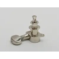 KLUSON Roen Back mechanieken 45° 6L nikkel - Stemmechaniek voor gitaar