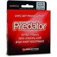 Tubertini Predator Garnet Monofilament 150 M Rood 0.160 mm