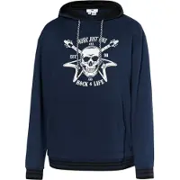 MO Sweatshirt navy / wit