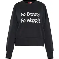 MyMo ROCKS Sweatshirt zwart / wit