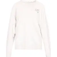 Dreimaster Sweatshirt zwart / wit gemêleerd