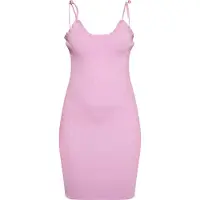 Mymo Gebreide jurk rosa