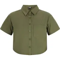 Dreimaster Blouse olijfgroen