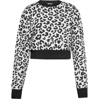 Mymo Sweatshirt zwart / wit