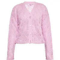 Mymo Gebreid vest rosa