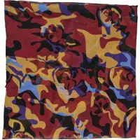 Alexander McQueen sjaal rood