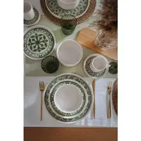 Keramika Serviesset timeless green stackable 20 delig 4 personen -