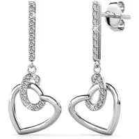 MYC Paris Allure Oorbellen - Zilver en Kristal