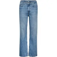 My Essential Wardrobe Dames Jeans 05 The Louis 139 High Wide - Blauw - Maat 26/34