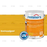 Remmers Long Life Houtbeits UV – koolzaadgeel – 2,5 Liter – Duurzame houtbescherming met maximale UV-bescherming