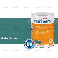 Remmers Long Life Houtbeits UV – waterblauw – 2,5 Liter – Duurzame houtbescherming met maximale UV-bescherming