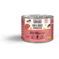 Mac'S Hondenvoer Natvoer Blik - 93,6% Rund & Pompoen - 6 x 200g