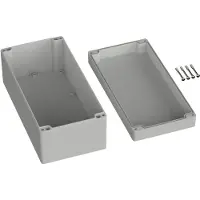 TRU COMPONENTS TC-9065696 Industriële behuizing 240.5 x 120 x 100.5 ABS Grijs-wit (RAL 7035) 1 stuk(s)